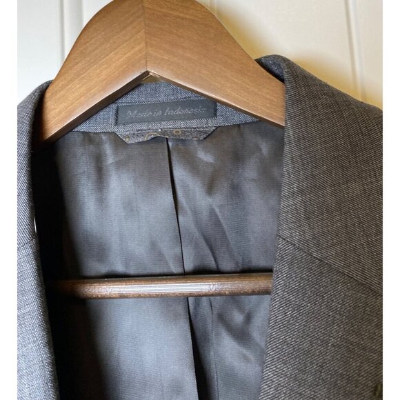 Lauren Ralph Lauren Mens 100% Wool Blazer Gray Size 44L - Picture 7 of 13